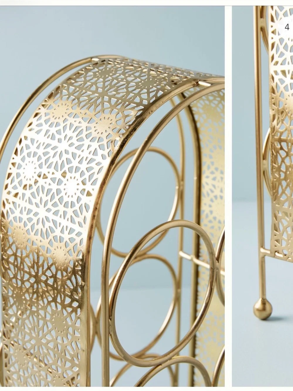 Anthropologie Wine Rack